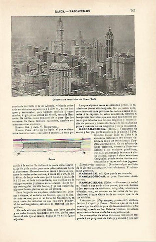 LAMINA ESPASA 15972: Rascacielos de Nueva York