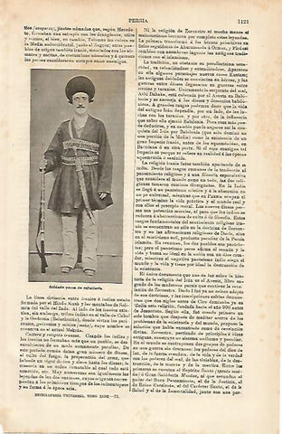 LAMINA ESPASA 15794: Soldado persa de caballeria