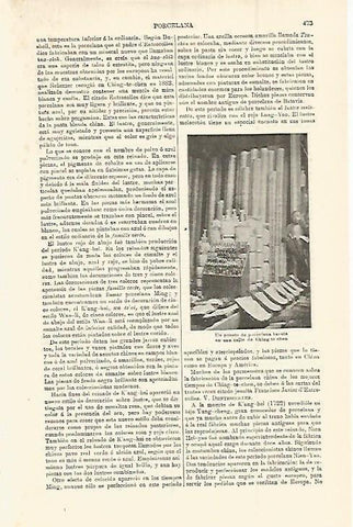 LAMINA ESPASA 15263: Un puesto de porcelana en Ching te cheu