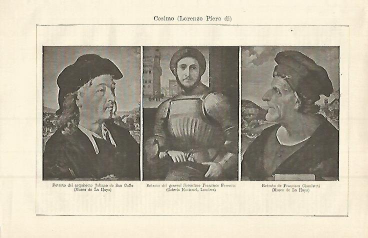 LAMINA ESPASA 15096: Retratos por Cosimo
