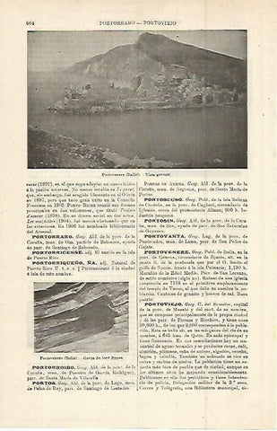 LAMINA ESPASA 15312: Vista de Portovenere Italia