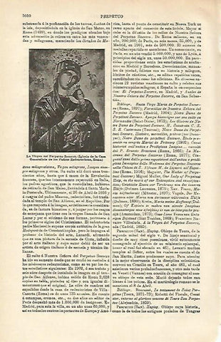 LAMINA ESPASA 15773: Virgen del Perpetuo Socorro