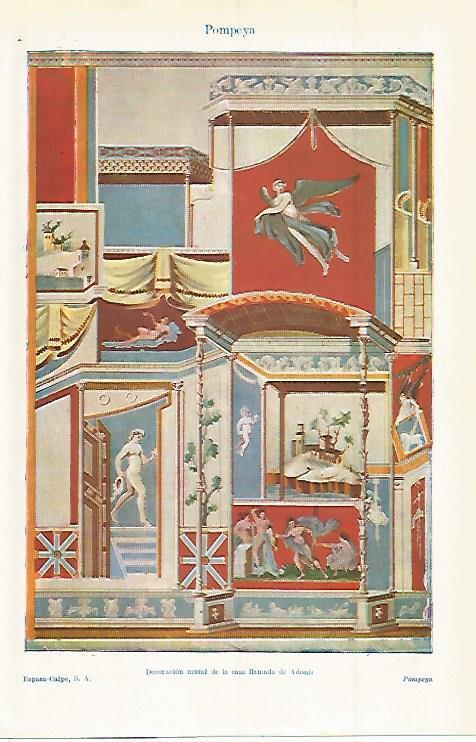LAMINA ESPASA 15205: Casa de Adonis de Pompeya