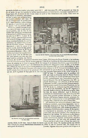 LAMINA ESPASA 15173: Interior de la estacion de Australia en el Polo Sur