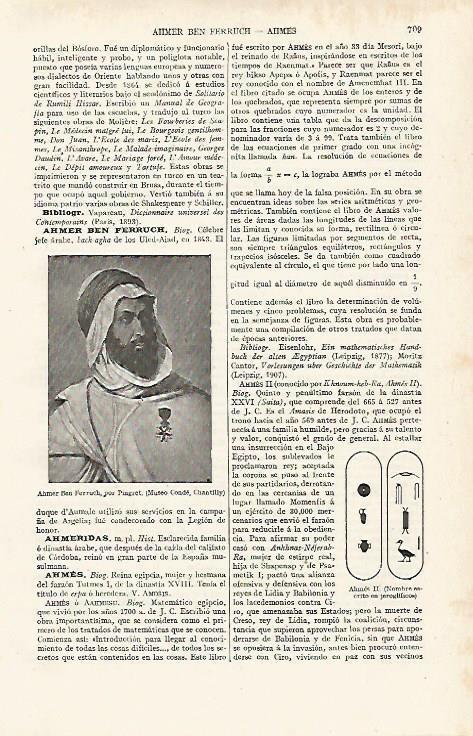 LAMINA ESPASA 15468: Ahmer Ben Ferruch por Pingret