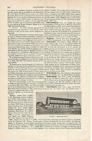 LAMINA ESPASA 15243: Iglesia de Pontigny Francia