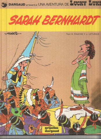 Dargaud: Sarah Bernhardt - Lucky Luke numero 23 - Dibuixos Morris
