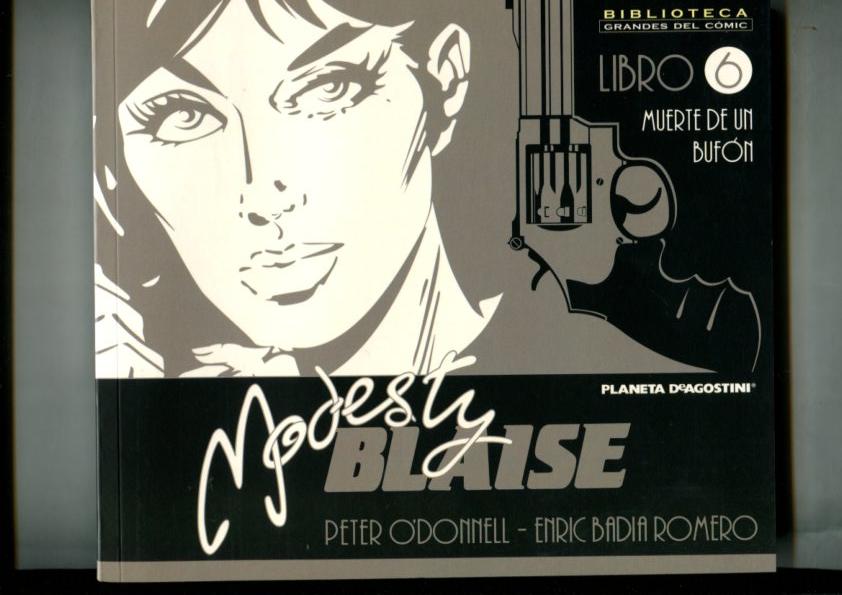 Modesty Blaise libro 06: Muerte de un bufon