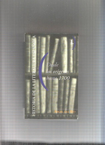 Historia de la literatura española: desde los origenes hasta 1700
