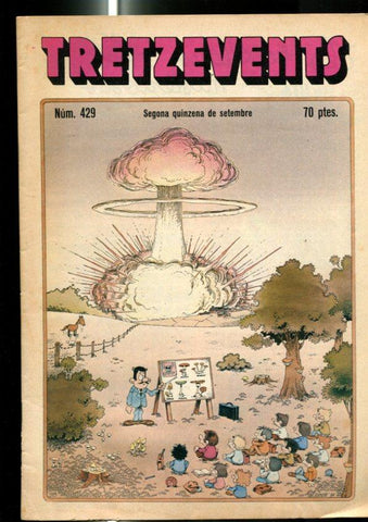 Tretzevents numero 429: juego de la Gran Cursa impreso en la revista