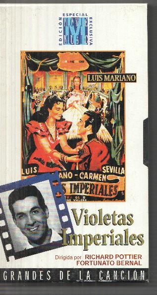VHS: Violetas Imperiales con Carmen Sevilla y Luis Mariano