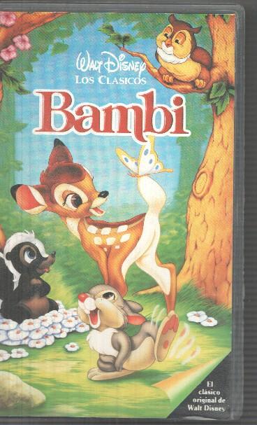 VHS: Walt Disney: Bambu