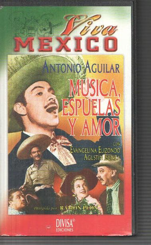 VHS: Viva Mexico: Musica, espuelas y amor con Antonio Aguilar