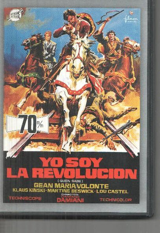 DVD: Yo soy la revolucion con Gean Maria Volonte, Klaus Kinski