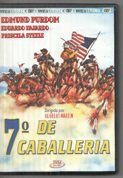 DVD: 7º de Caballeria con Edmund Purdom, Eduardo Fajardo y Priscila Steele