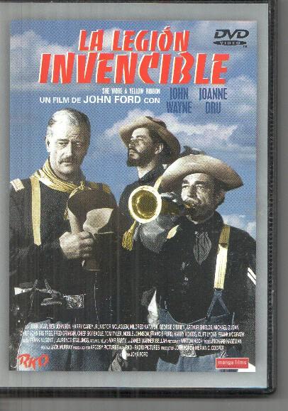 DVD: La legion invencible con John Wayne , Joanne Dru