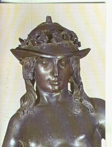 Postal: Arte Renacimiento: David vencedor de Goliat de Donatell0