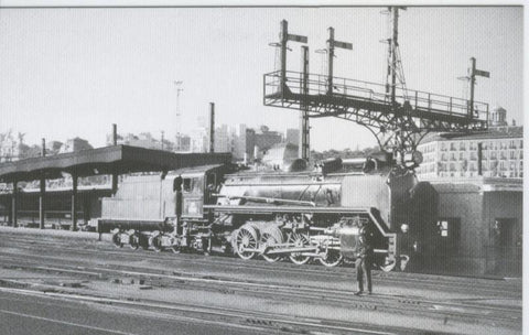 Postal 012453: Puente de señales Madrid-Atocha, año 1967