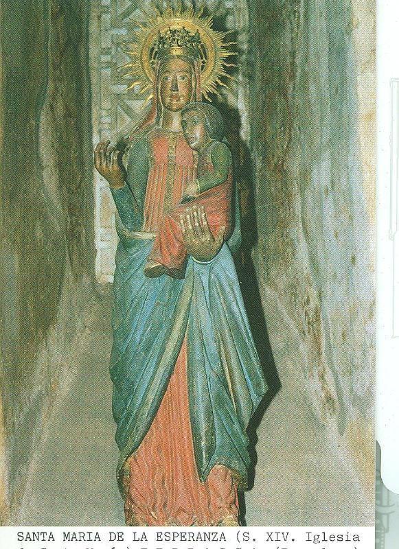 Postal 012509: Virgen Santa Maria de la Esperanza