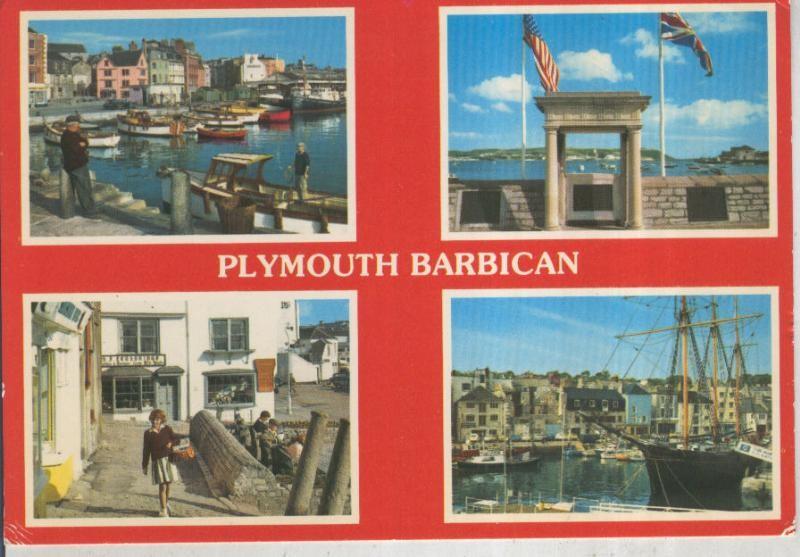 Postal 015862: Vistas de Plymouth Barbican