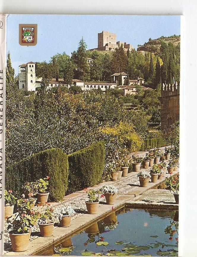 Postal 038863 : Granada. Generalife. Vista desde la Alhambra