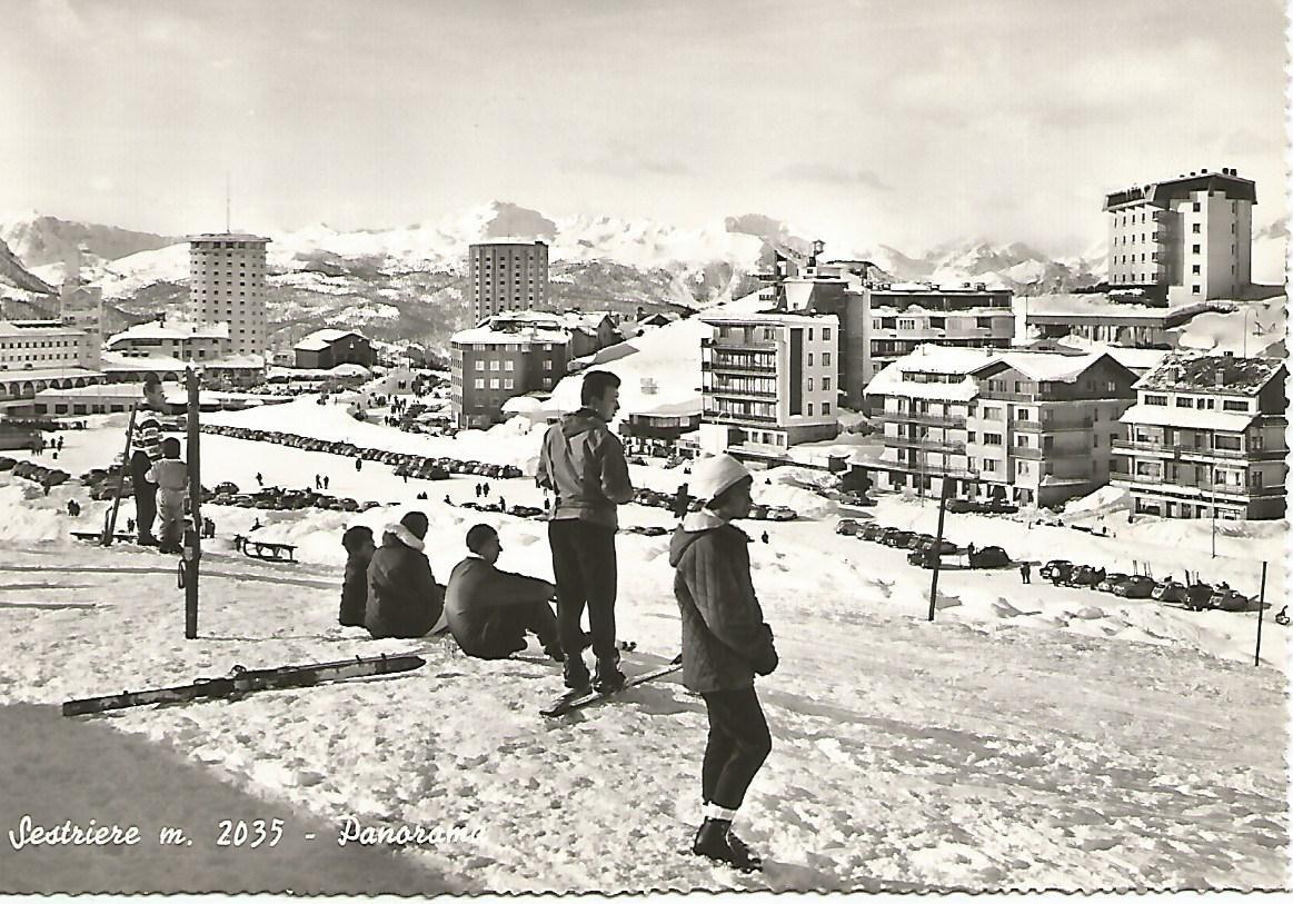 Postal 51446: SESTRIERE - Vista  panoramica