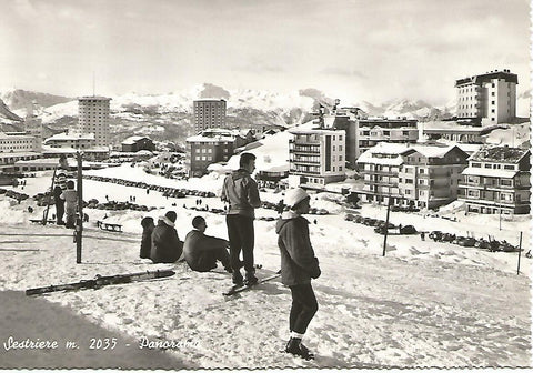 Postal 51446: SESTRIERE - Vista  panoramica