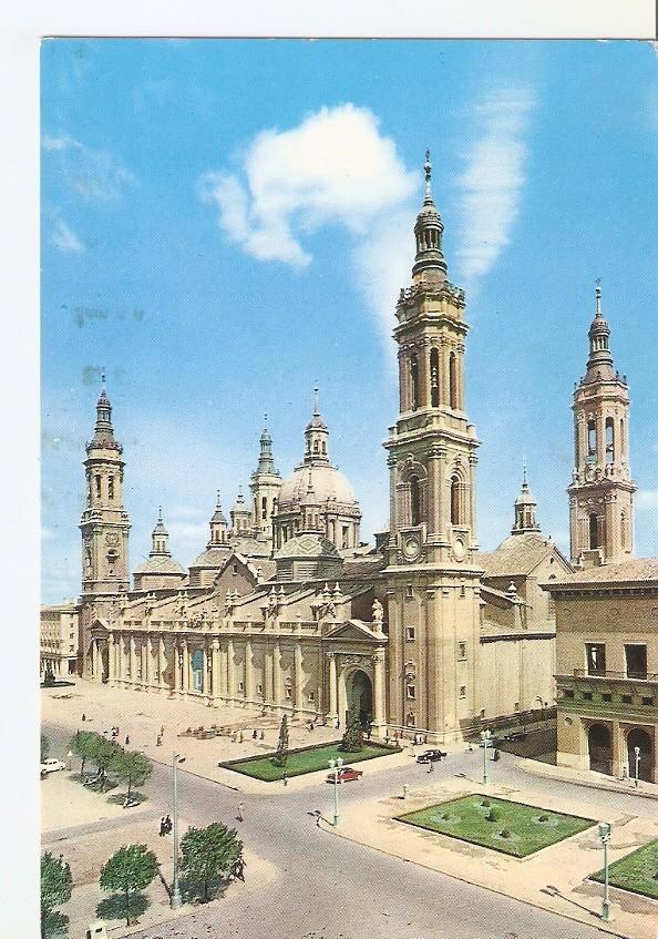 Postal 041826 : Zaragoza. Basilica del pilar. Fachada principal