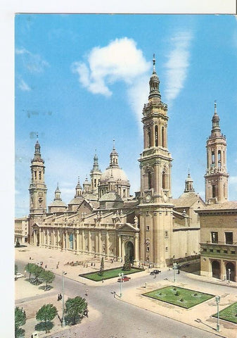 Postal 041826 : Zaragoza. Basilica del pilar. Fachada principal