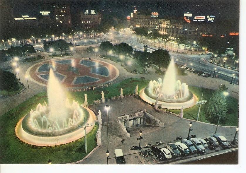 Postal 044669 : Barcelona. Plaza de Cataluña