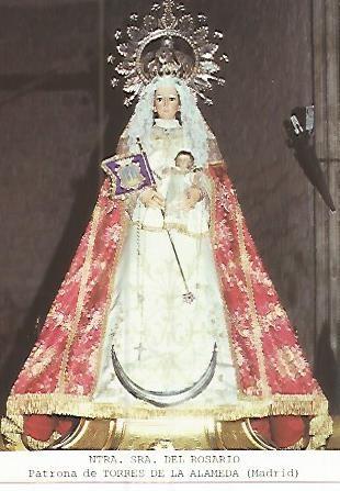 Postal 53744: NUESTRA SEÑORA DEL ROSARIO. Torres de la Alameda Madrid