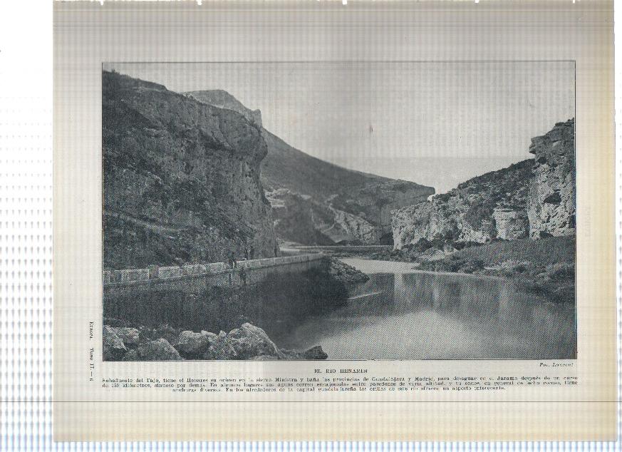 Lamina/sheet/feuille numerada 045/046: El rio Henares y Rio Batuecas en la cuenca del Tajo