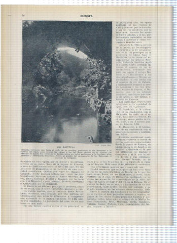 Lamina/sheet/feuille numerada 045/046: El rio Henares y Rio Batuecas en la cuenca del Tajo