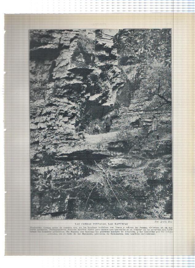 Lamina/sheet/feuille numerada 105/106: Las cabras pìntadas en las batuecas de Salamanca y Ruinas de Ampurias
