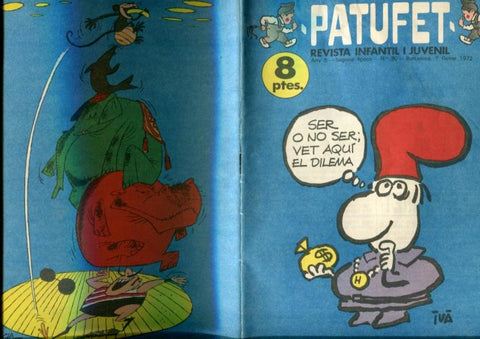 Patufet segona epoca numero 090: En Jordi i el pessebre, La barcelona tan densa com nova delhi, Junceda