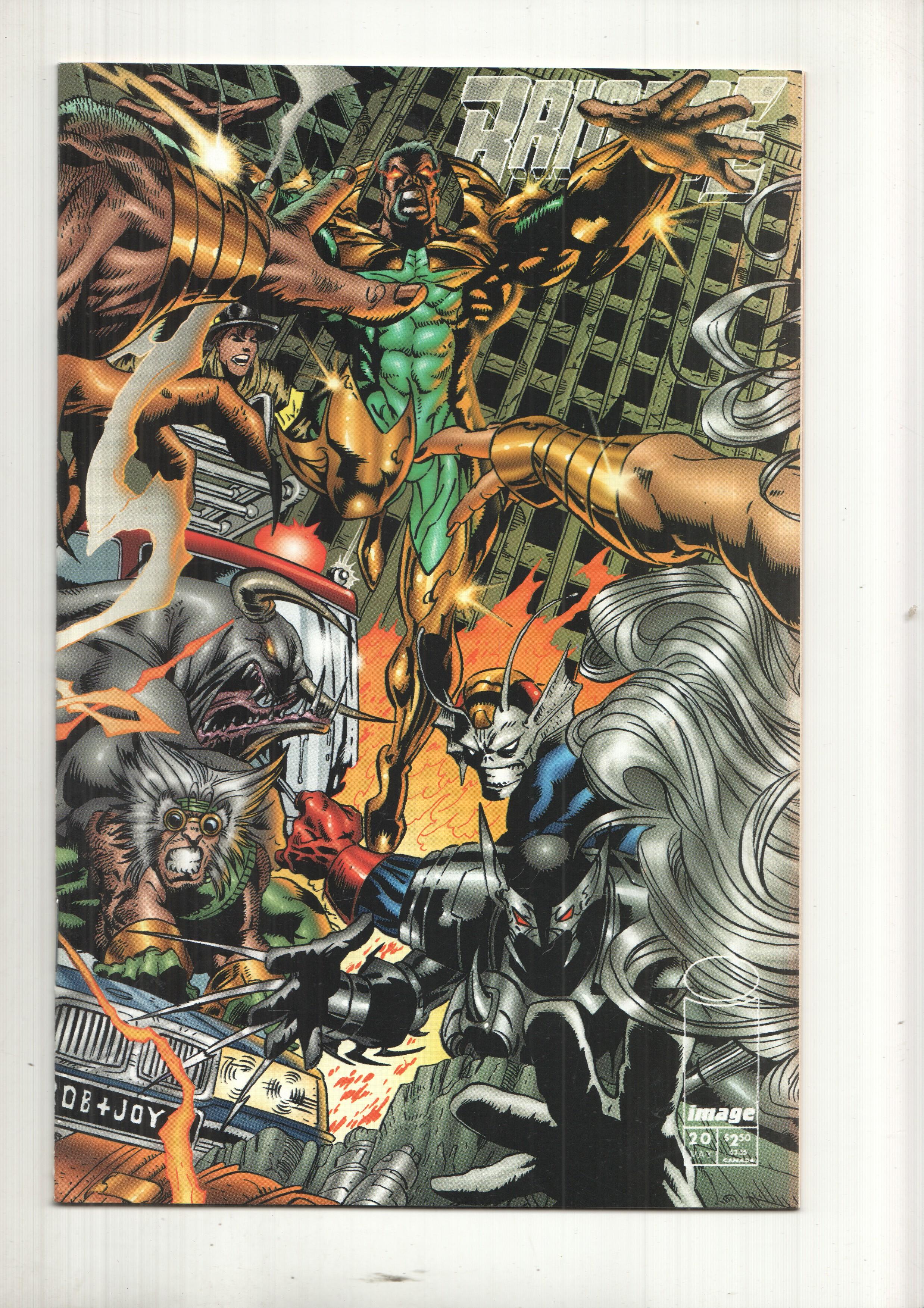 Image: Brigade Vol. 2, numero 20-B. An Estreme Studios production
