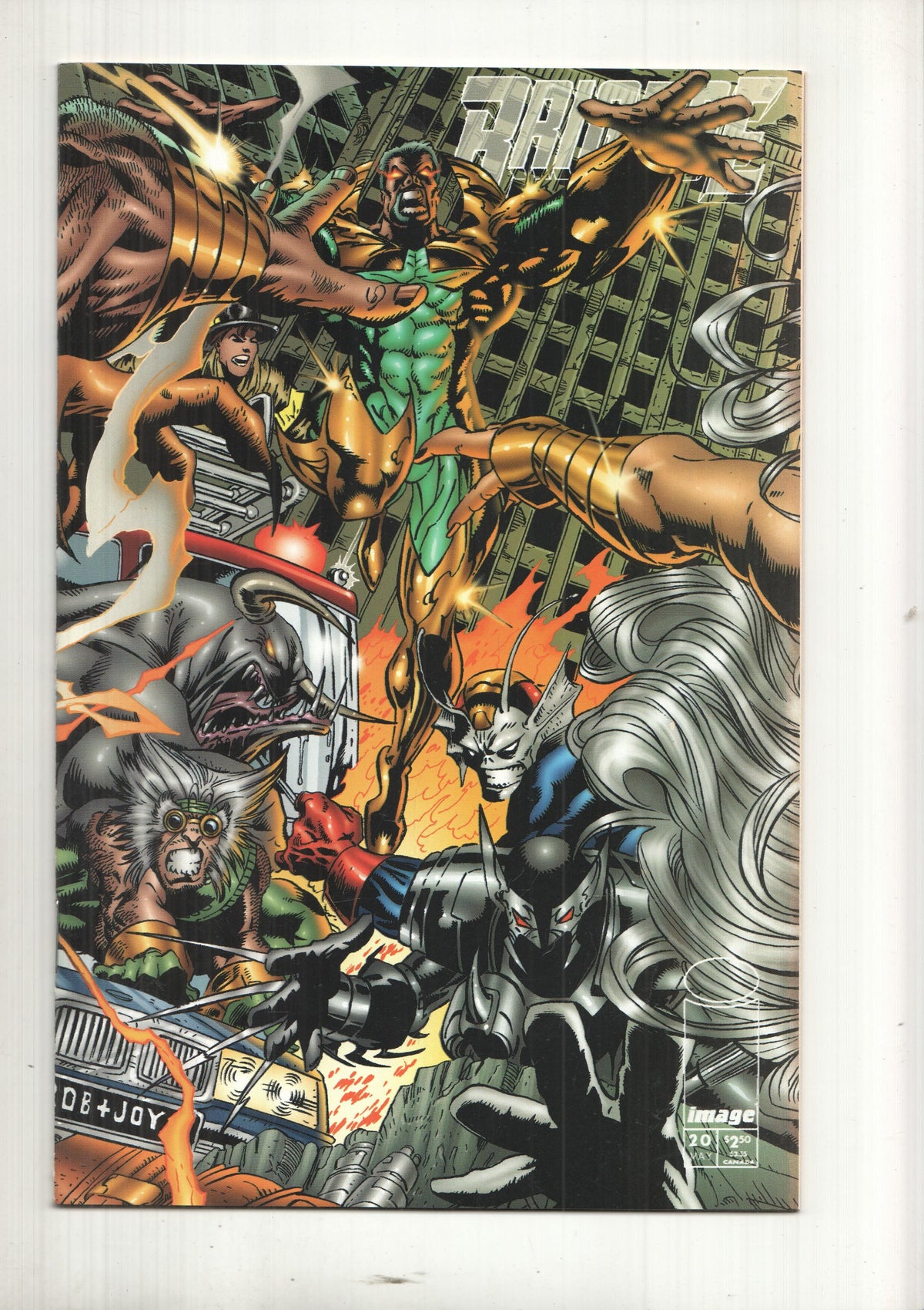 Image: Brigade Vol. 2, numero 20-B. An Estreme Studios production