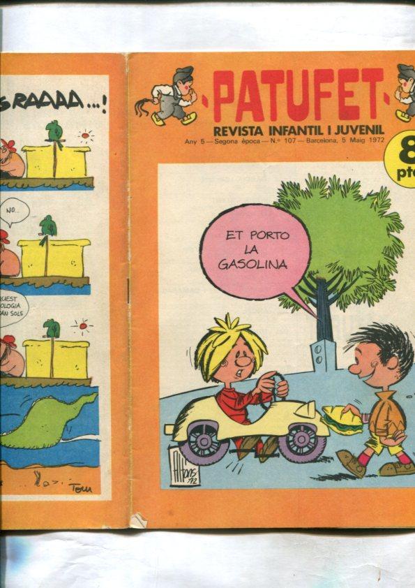 Patufet 2ª epoca nº 107: Lluis M.Millet, director de l'orfeo catala, El rei de la cerdanya, 