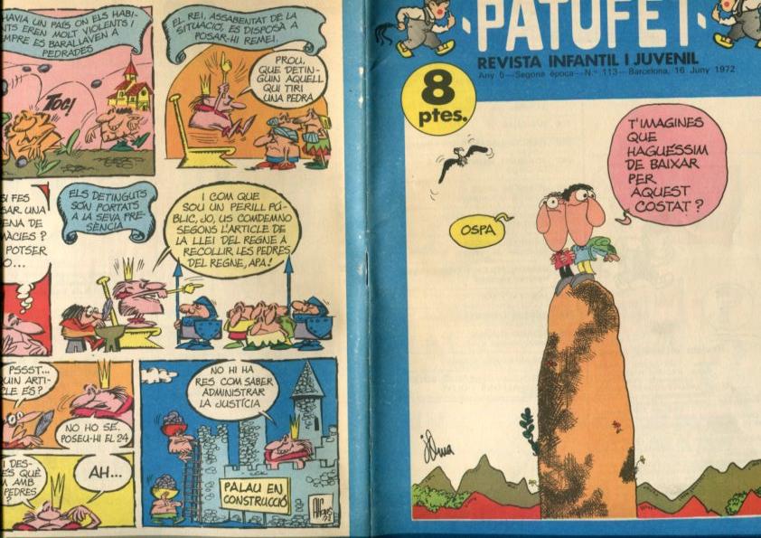 Patufet segona epoca nº 113: Tom i Met; la ciutat sumergida per JAN