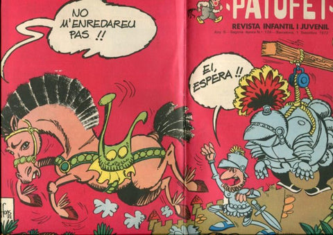 Patufet segona epoca numero 124: Patufatubadix per Tha, Oriol pi de Cabanyes guanyador premi prudenci bertrana de novel-la