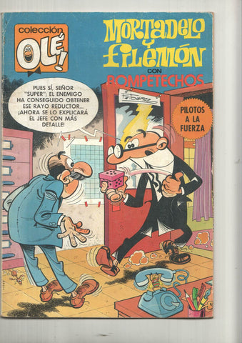 Coleccion Ole numero 191: Mortadelo y Filemon + Rompetechos: Pilotos a la fuerza