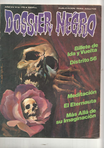 Dossier Negro numero 176: Billete de ida y vuelta
