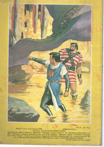Trueno Color Superaventuras tercera epoca numero 6: El Juramentado ataca