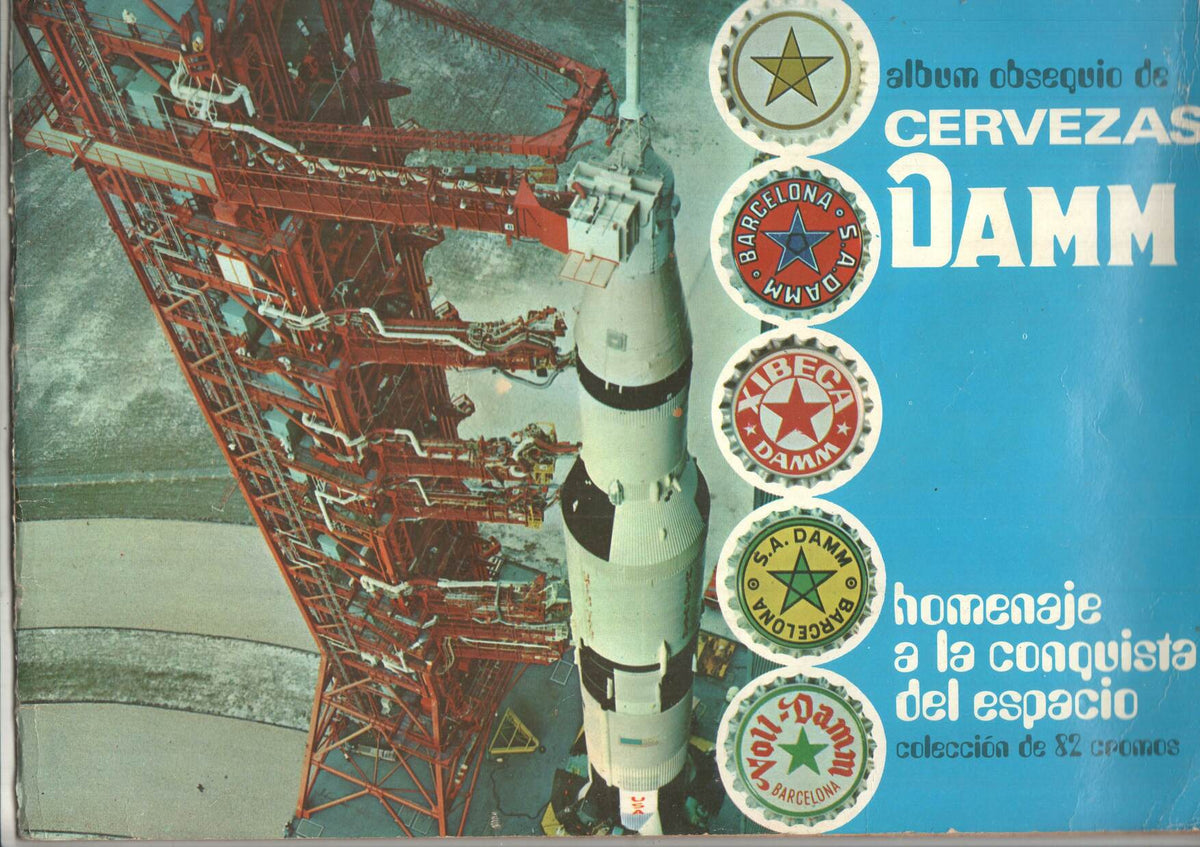 Album de Cromos: Homenaje a la conquista del espacio de Cervezas Damm