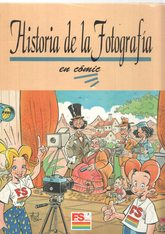 Historia de la fotografia en comic