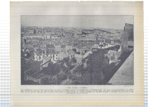 Lamina/sheet/feuille numerada 305/306: Vista de Lisboa, Praça do commercio en Lisboa