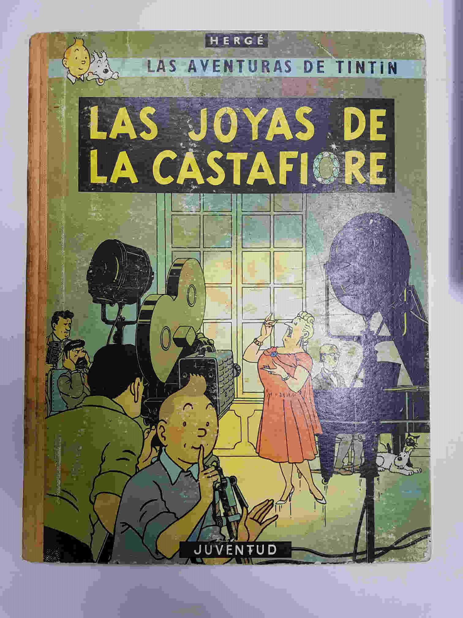 Las aventuras de Tintin: Las Joyas de la Castafiore, segunda edicion septiembre 1965