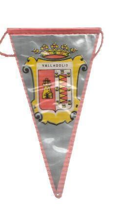 Banderin: Escudos de Provincias: VALLADOLID (12cm)