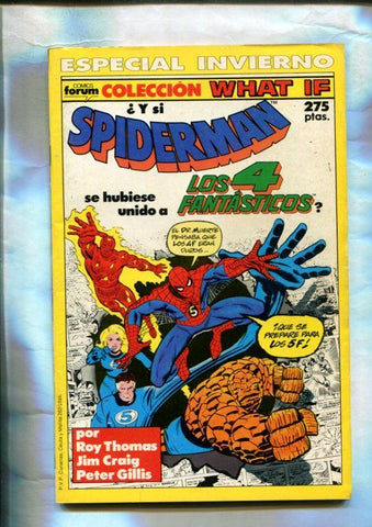What If Invierno 1990: Spiderman y Los 4 Fantasticos