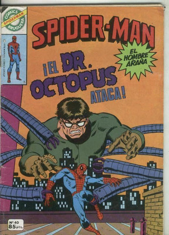Comics Bruguera: Spiderman numero 40 (numerado 1 en trasera)